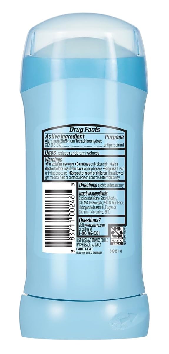 Suave, Antiperspirant Deodorant Tropical Paradise, 2.6 Ounce Beauty and Personal Care Suave