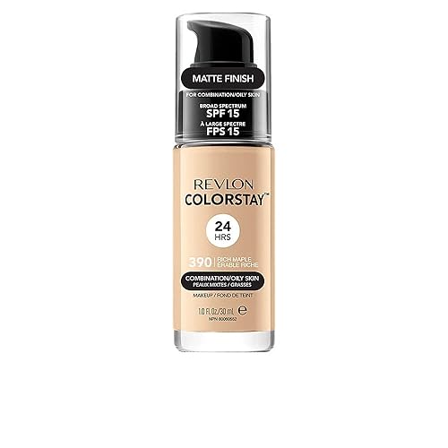 REVLON Colorstay Foundation Combination/Oily Skin #390-Rich Marple Beauty & Personal Care REVLON