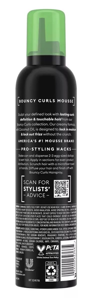 TRESemmé Flawless Curls Mousse, Extra Hold - 10.5 oz (Pack of 6) Beauty & Personal Care TRESemmé