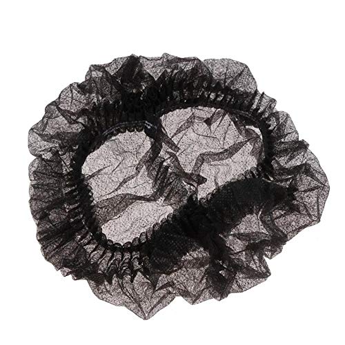 Tvoip 100Pcs 19" Disposable Cap Hair Net Cap Hair Hat Anti Dust Net Bouffant Cap Non-Woven Head Cover Hat Elastic Cleaning Hair Protect Hat Cap Beauty and Personal Care Tvoip