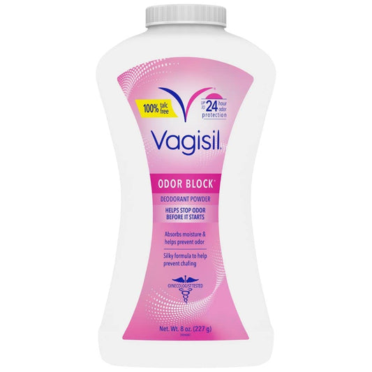 Vagisil Deodorant Powder Talc-Free - 8 oz, Pack of 5 Beauty and Personal Care Vagisil