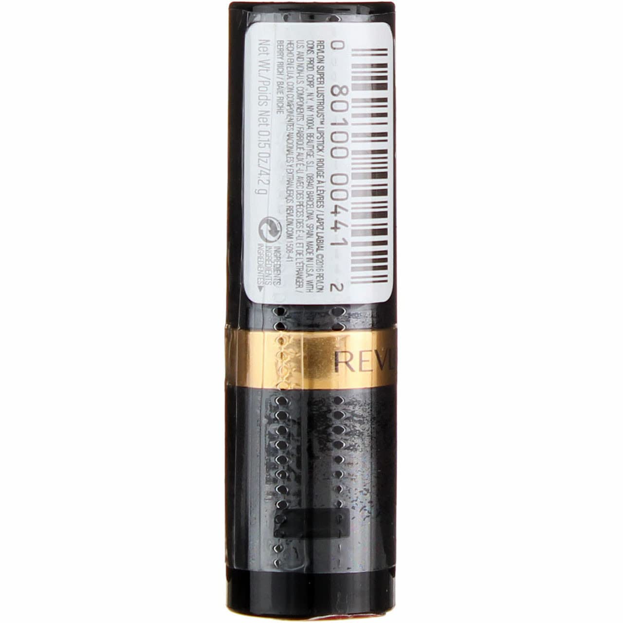 Revlon Super Lustrous Lipstick, Berry Rich [510] 0.15 oz (Pack of 4) Beauty & Personal Care REVLON