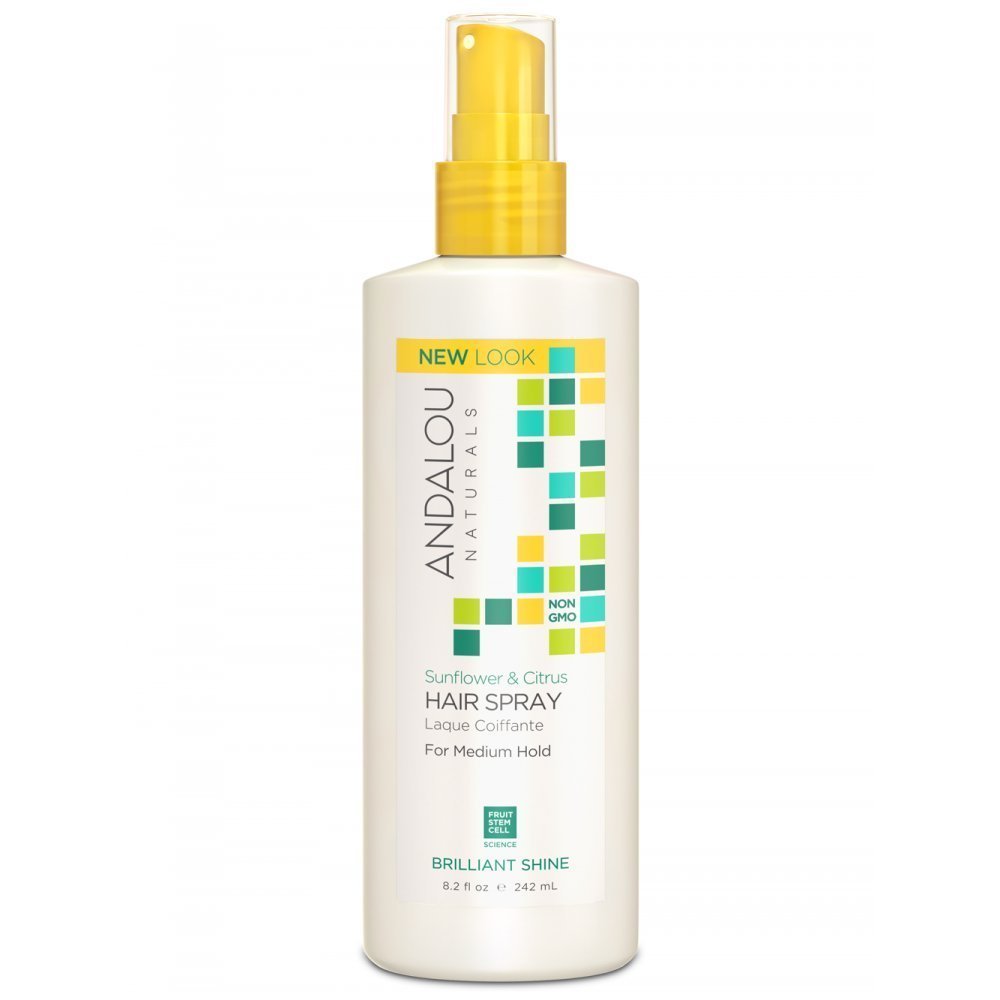 Andalou Naturals Medium Hold Hair Spray Sunflower and Citrus - 8.2 fl oz Beauty & Personal Care Andalou Naturals