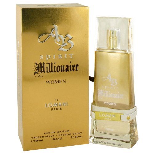Spirit Millionaire By Lomani Eau De Parfum Spray 3.3 Oz Women Beauty & Personal Care Lomani