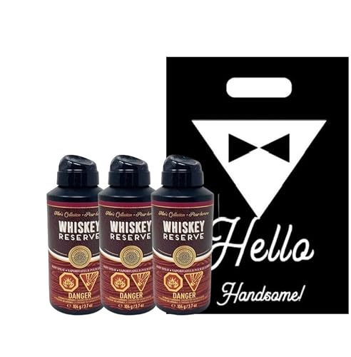 Dra Rejane Beauty Whiskey Reserve - White BarnBath/Body Work - Men's Collection - 3 Piece Bundle with Gift Bag HELLO HANDSOME Beauty & Personal Care Dra Rejane Beauty