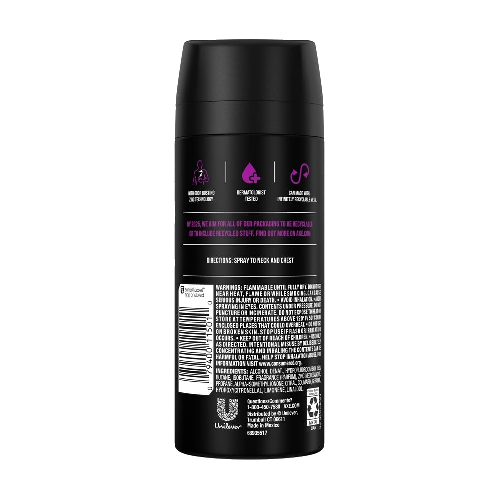 Axe Bodyspray, Excite, 4Ounce (Pack of 3) Beauty and Personal Care AXE