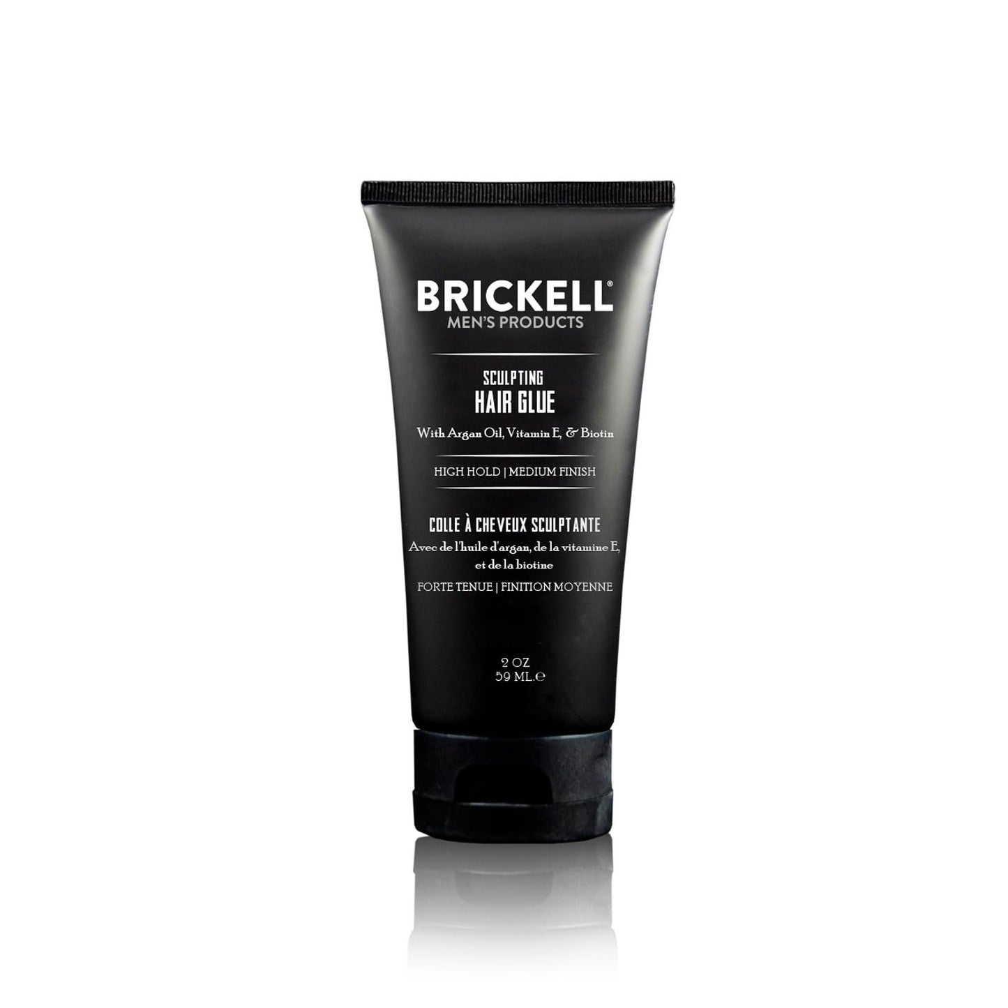 Brickell Men's Hair Styling Sculpting Hair Glue For Men, All Day Lasting Hold for Sculpting and Shaping Hair, 2 Ounce, Scented (2 oz) Beauty & Personal Care Brickell Men's Products