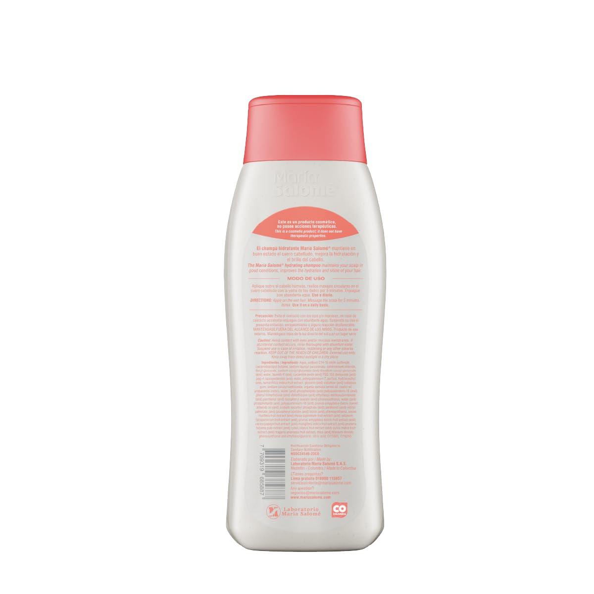 María Salomé Poder Frutal 3-Piece Hair Care Set, Shampoo 400ml, Treatment 250ml, Hair Perfume 120ml, Hydration and Shine, Sulfate Free Beauty & Personal Care Maria Salome