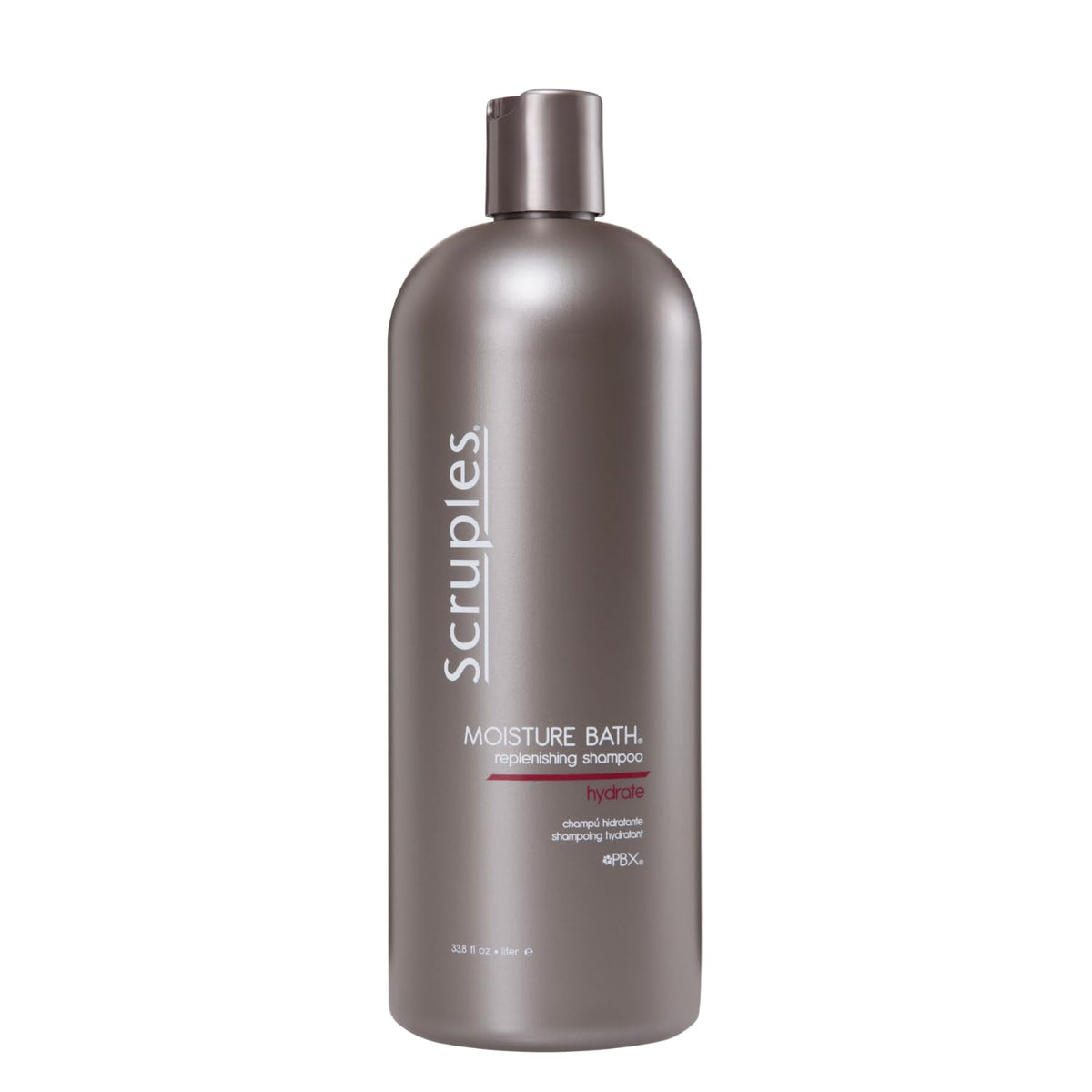 Scruples Moisture Bath Hair Shampoo for Men & Women - Moisturizing Shampoo for Dry, Brittle & Coarse Hair (33.8 Fl oz)