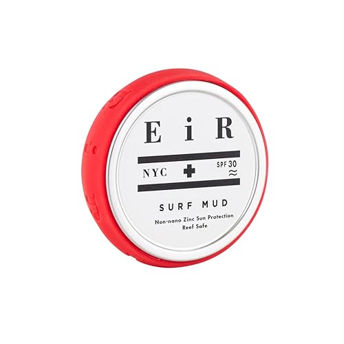 EiR NYC Surf Mud Sun Protection Balm SPF30 | All-Natural Mineral Sunscreen with Non-Nano Zinc Oxide, Cocoa Butter, Coconut Oil & Beeswax | Beauty & Personal Care EiR NYC