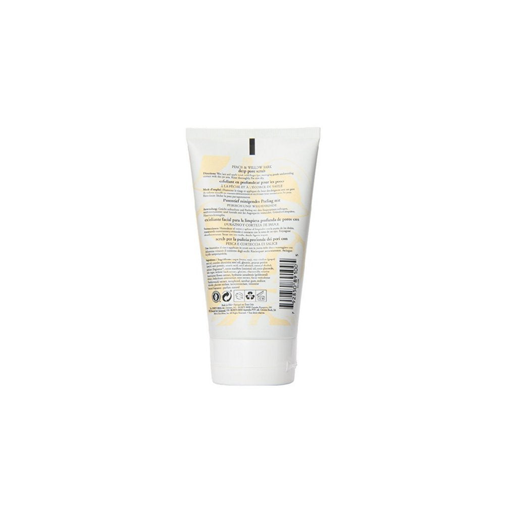 Burts Scrub Peach/Wlbk Size 4.Z Burt'S Bees Peach And Willowbark Deep Pore Scrub Beauty & Personal Care Burt's Bees