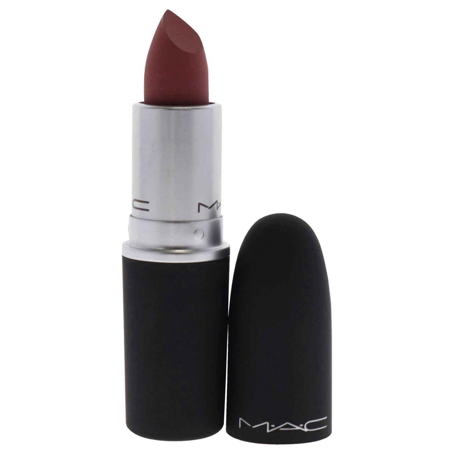 MAC Powder Kiss Lipstick - 930 Brickthrough for Women - 0.10 oz Lipstick Beauty & Personal Care MAC