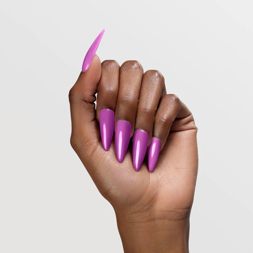 Chaun Legend UV Gel Nail Polish, 0.5 Ounce Long Lasting Salon Quality, Bubble Free Professional Manicures, Quick Dry High Shine, Poison Plum LG5187