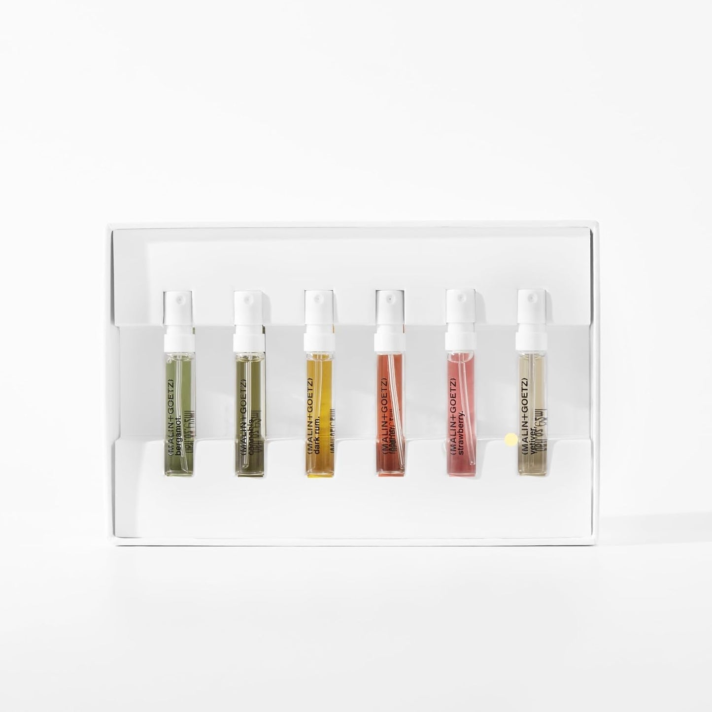 MALIN+GOETZ Discovery Eau De Parfum, 6 x 0.3 Fl. Oz. Unisex Fragrance Gift Set Clean & Modern Scents, Travel-Friendly Vials Vegan & Cruelty Free Beauty & Personal Care MALIN+GOETZ