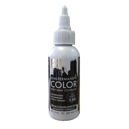 Via Hair Color Jet Black 2 Oz,Pack of 3 Beauty & Personal Care Via Inc.