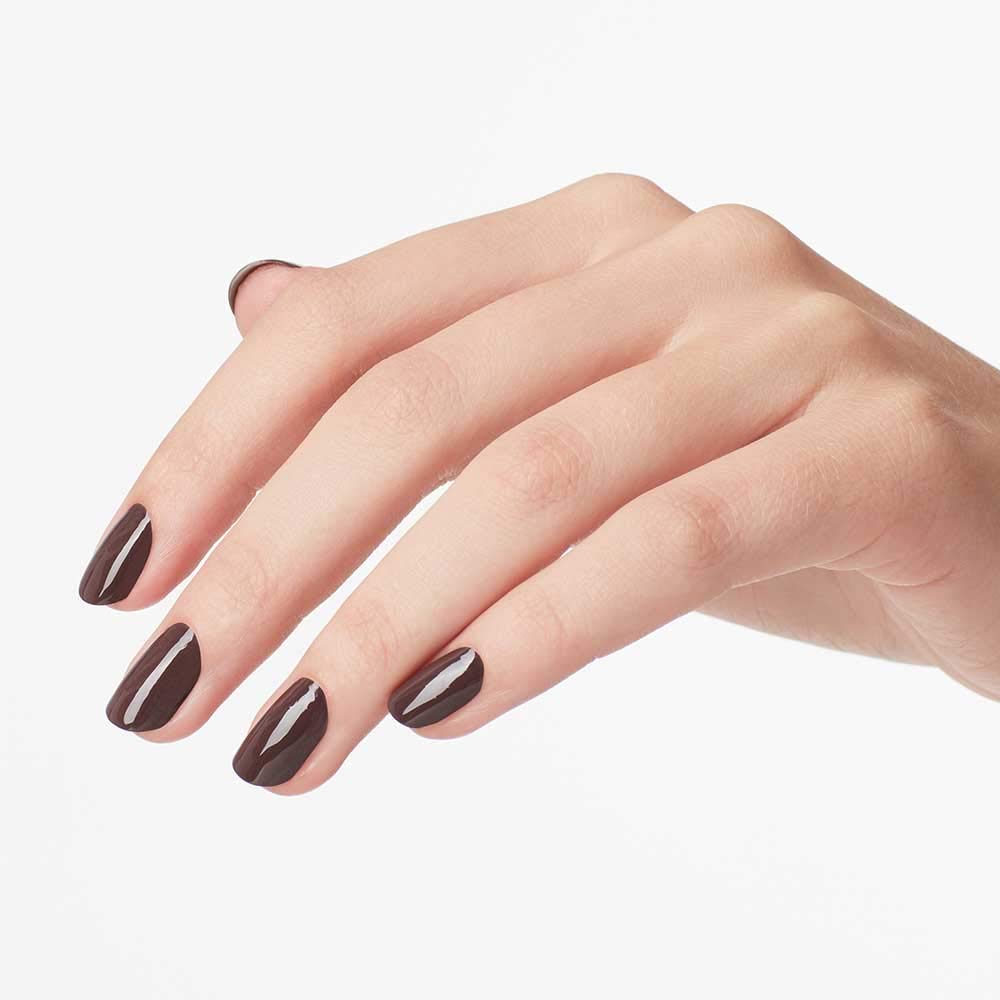 OPI Nail Lacquer That's What Friends are Thor | Opaque Dark Brown Crème Chip Resistant Nail Polish | Iceland Collection Beauty & Personal Care OPI