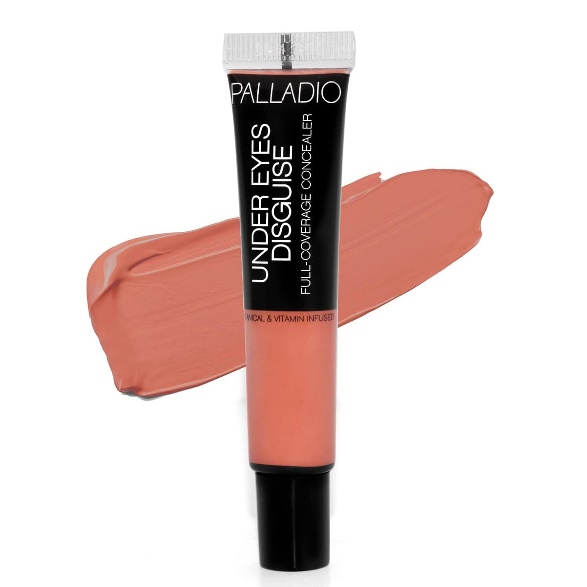 Palladio Full Coverage Concealer - Creamy Face & Under Eye Formula, Disguises Dark Circles, Blemishes, Fine Lines, Evens Skin Tone (Peach Tea) Beauty & Personal Care Palladio