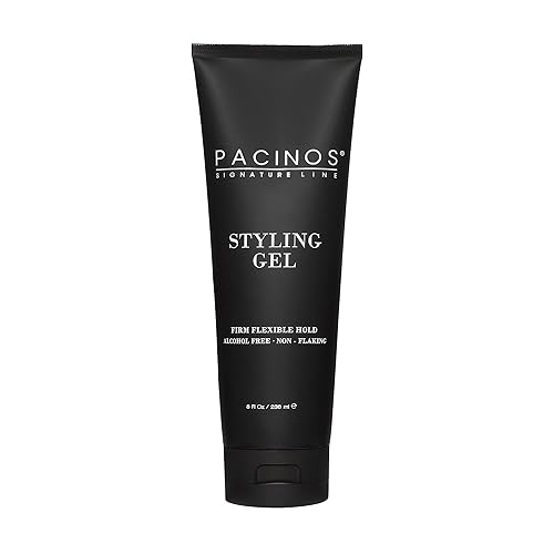 Pacinos Styling Gel - Medium Shine All Day Hold, Conditions and Moisturizes Hair while Adding Volume and Texture, No Dry Flakes or Residue, All Hair Beauty & Personal Care Pacinos