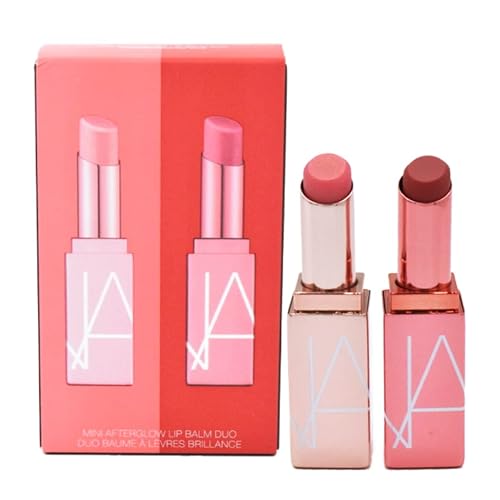 NARS Nars Mini Afterglow Lip Balm Duo Set - Orgasm & Dolce Vita Beauty & Personal Care NARS