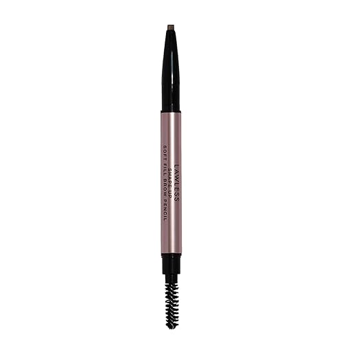LAWLESS Women's Shape Up Soft Fill Brow Pencil, Cacao, Brown, 0.005 Ounce Beauty & Personal Care LAWLESS
