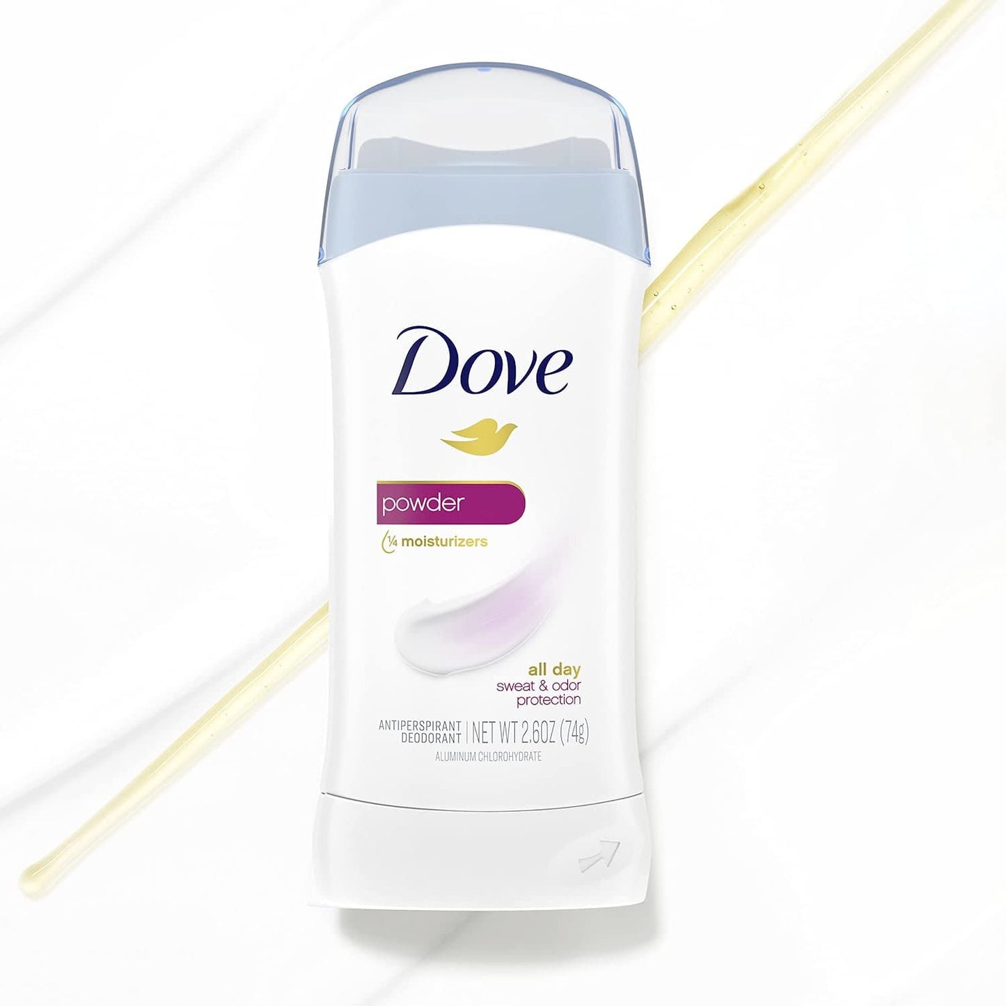 Dove Anti-Perspirant Deodorant Invisible Solid Powder 2.60 oz (Pack of 3) Beauty and Personal Care Dove