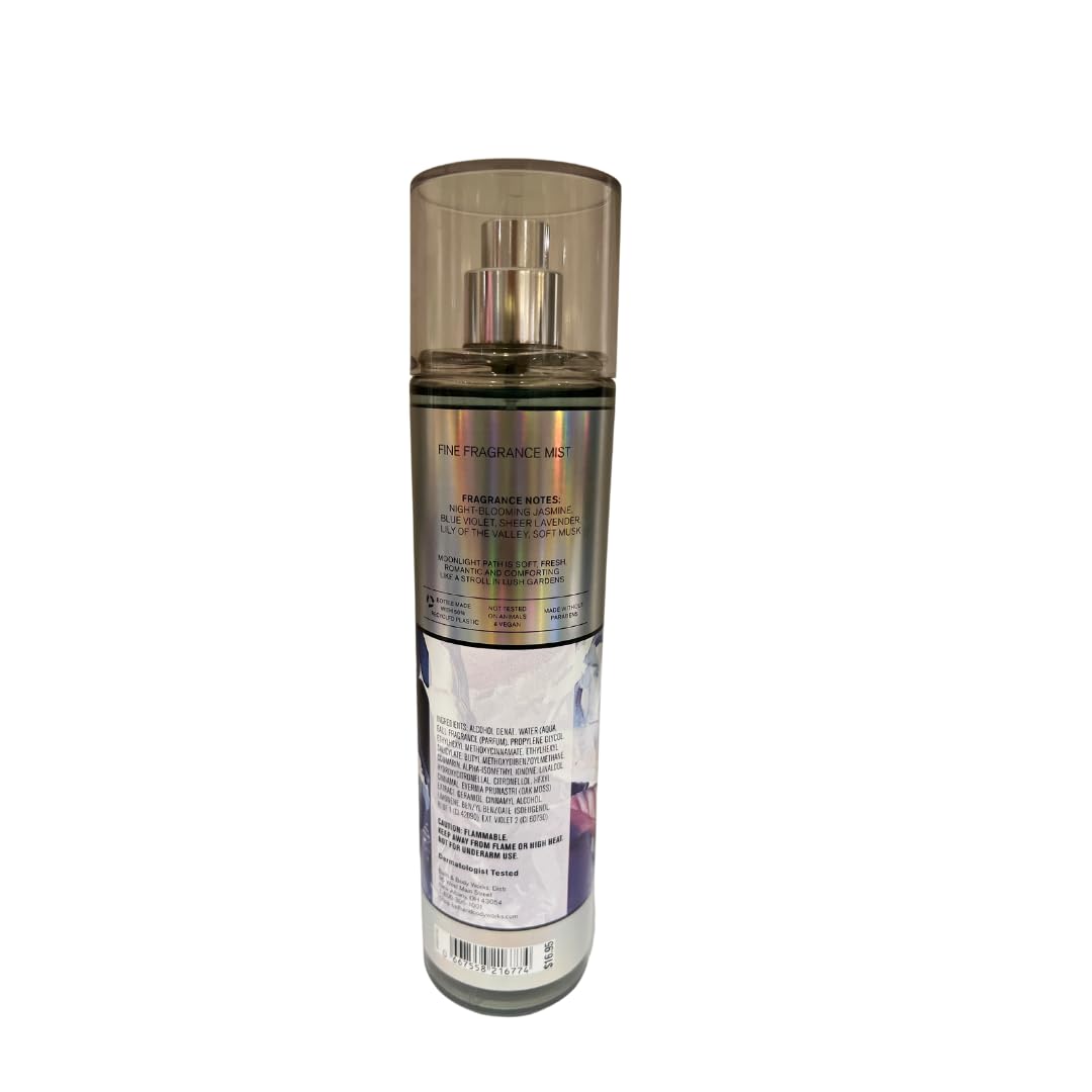 Bath & Body Works Moonlight Path Fine Fragrance Mist 8oz - Pack of 3 Beauty & Personal Care Bath & Body Works
