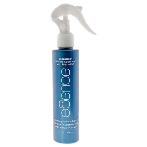 AQUAGE SeaExtend Silkening Power Infusion, Powerful 60-Second Rinse-Out Treatment that Repairs and Silkens Color-Treated Hair, Replenishes Porous Beauty & Personal Care Aquage