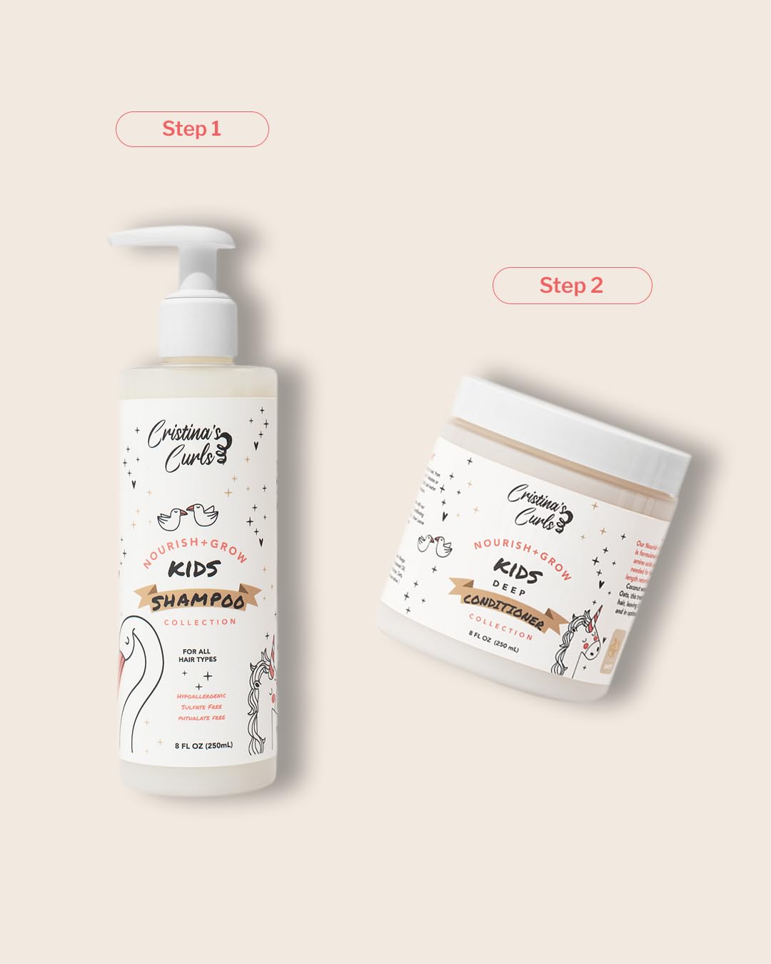 Cristina's Curls Kids Shampoo - Gentle Scalp Cleanse That Lifts Buildup Without Dryness Beauty & Personal Care Cristina's Curls