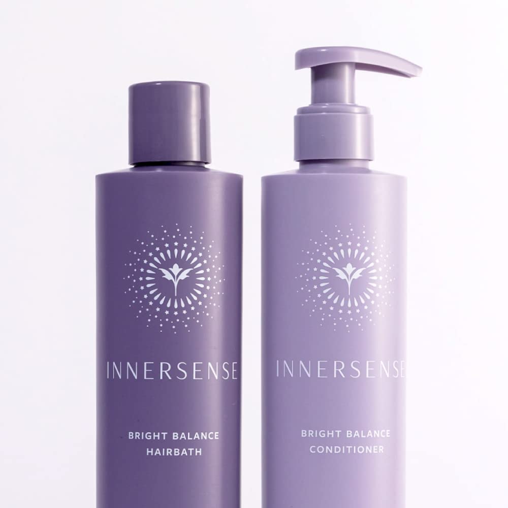 Innersense Organic Beauty - Natural Bright + Balanced Purple Toning Shampoo + Conditioner Value Duo | Non-Toxic, Cruelty-Free, Vegan Haircare (10 fl Beauty & Personal Care INNERSENSE