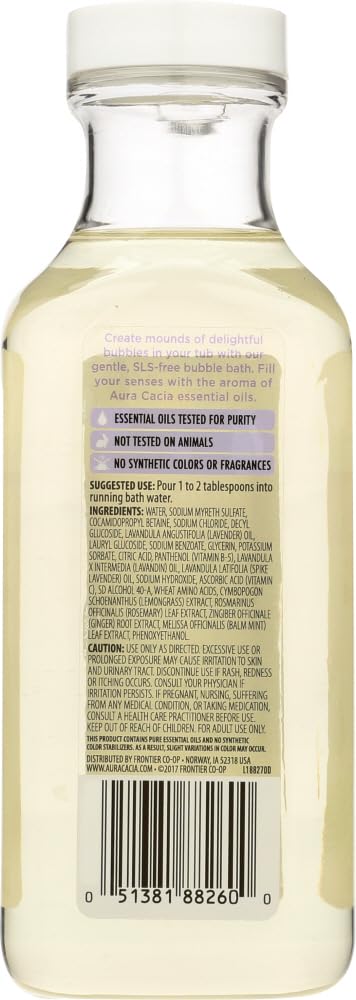 Aura Cacia Bubble Bath Lavender Relaxing Beauty & Personal Care Aura Cacia