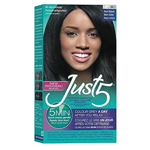 Just 5 Color Rich Black J-40 (6 Pack) Beauty & Personal Care Just 5