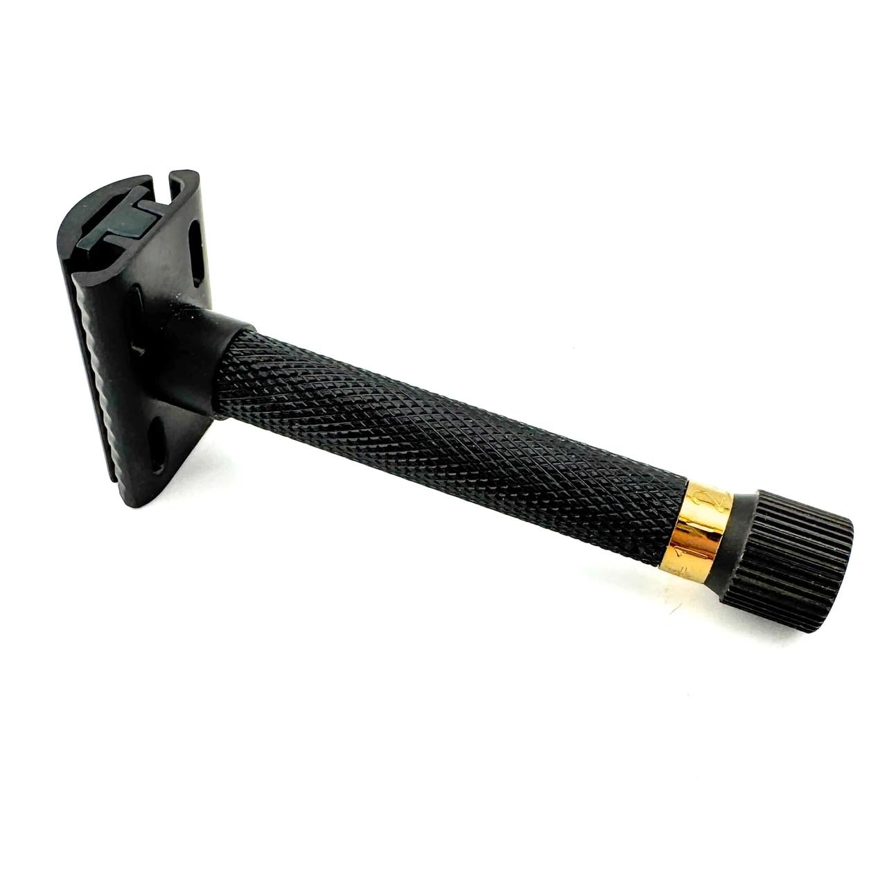 Parker Variant Adjustable Safety Razor Anniversary Edition Black & Gold, Solid Brass Double Edge Razor With 5 Settings, Two Piece Design, Heavyweight Beauty and Personal Care Parker Safety Razor