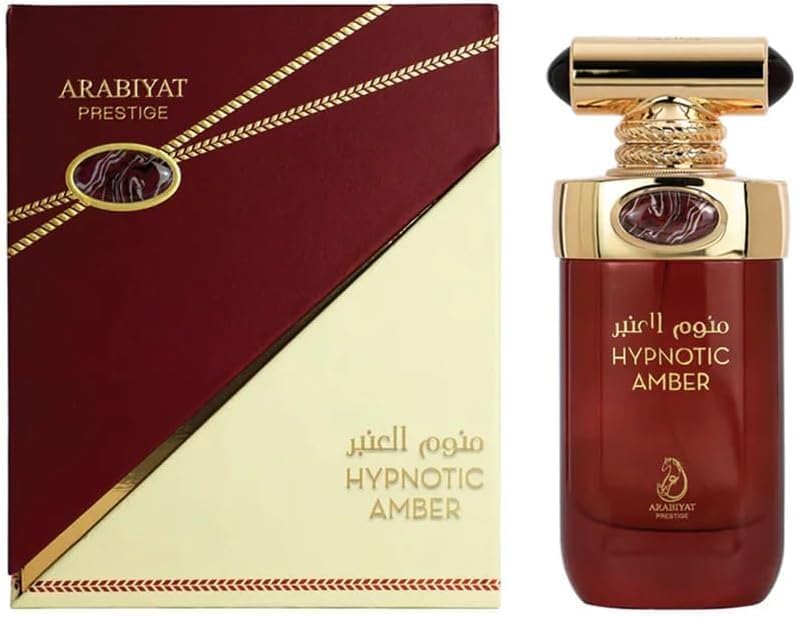 my perfumes Arabiyat Prestige Hypnotic Amber For Women and Men (Unisex) Eau de Parfum, 100 ml Made in UAE Beauty & Personal Care my perfumes