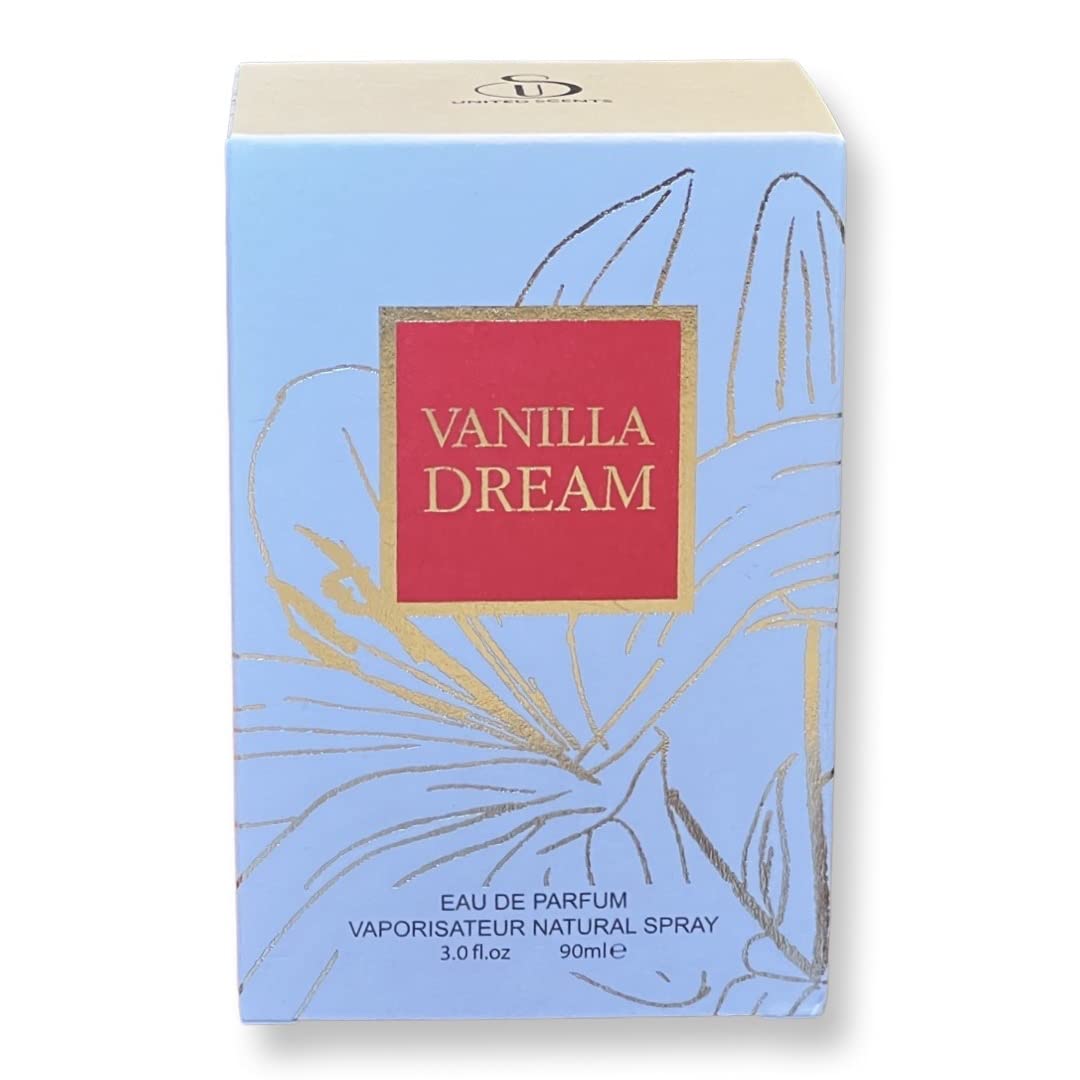 United Scents VANILLA DREAM - Eau de Parfum for Women- Notes of Pear, Red Apple, Clementines, and Vanilla - 3.4 Fl Oz Beauty & Personal Care United Scents