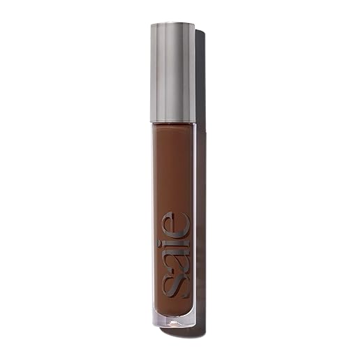 Saie Hydrabeam Under Eye Brightener - Sheer + Hydrating Concealer with Glycerin, Squalane + Cucumber Extract - Brightening Under Eye Concealer + Beauty & Personal Care Saie