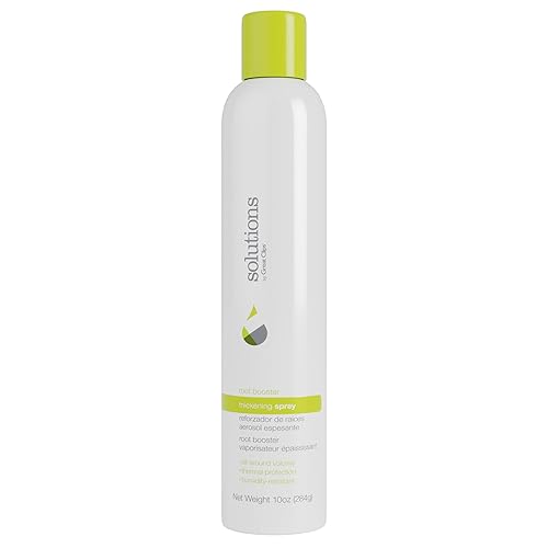GREAT CLIPS Solutions Root Booster Thickening Spray, 10oz | Protects Against Humidity & Heat Damage | Adds Volume, Body & Lift | For Fine to Medium Beauty & Personal Care GREAT CLIPS