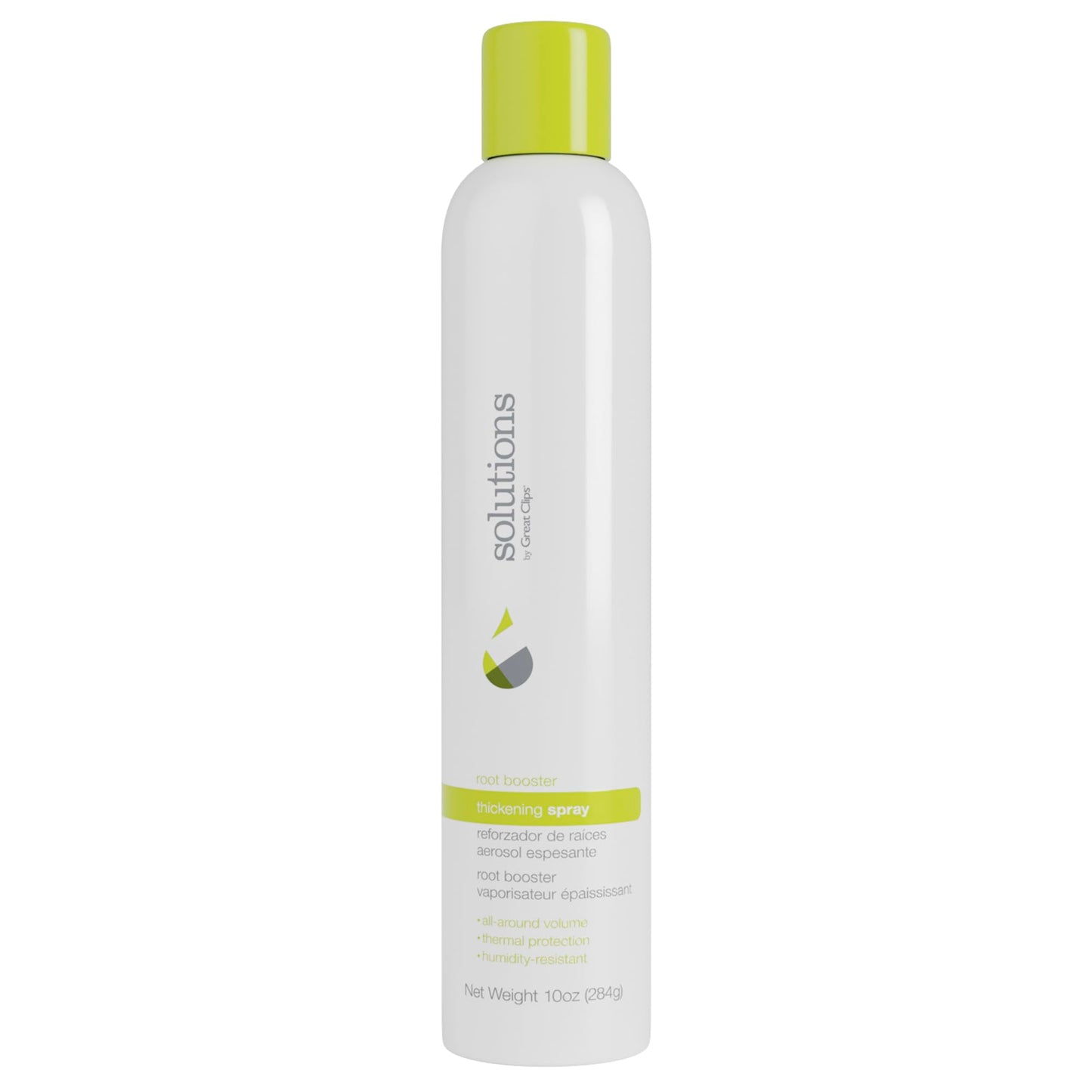 GREAT CLIPS Solutions Root Booster Thickening Spray, 10oz | Protects Against Humidity & Heat Damage | Adds Volume, Body & Lift | For Fine to Medium Beauty & Personal Care GREAT CLIPS