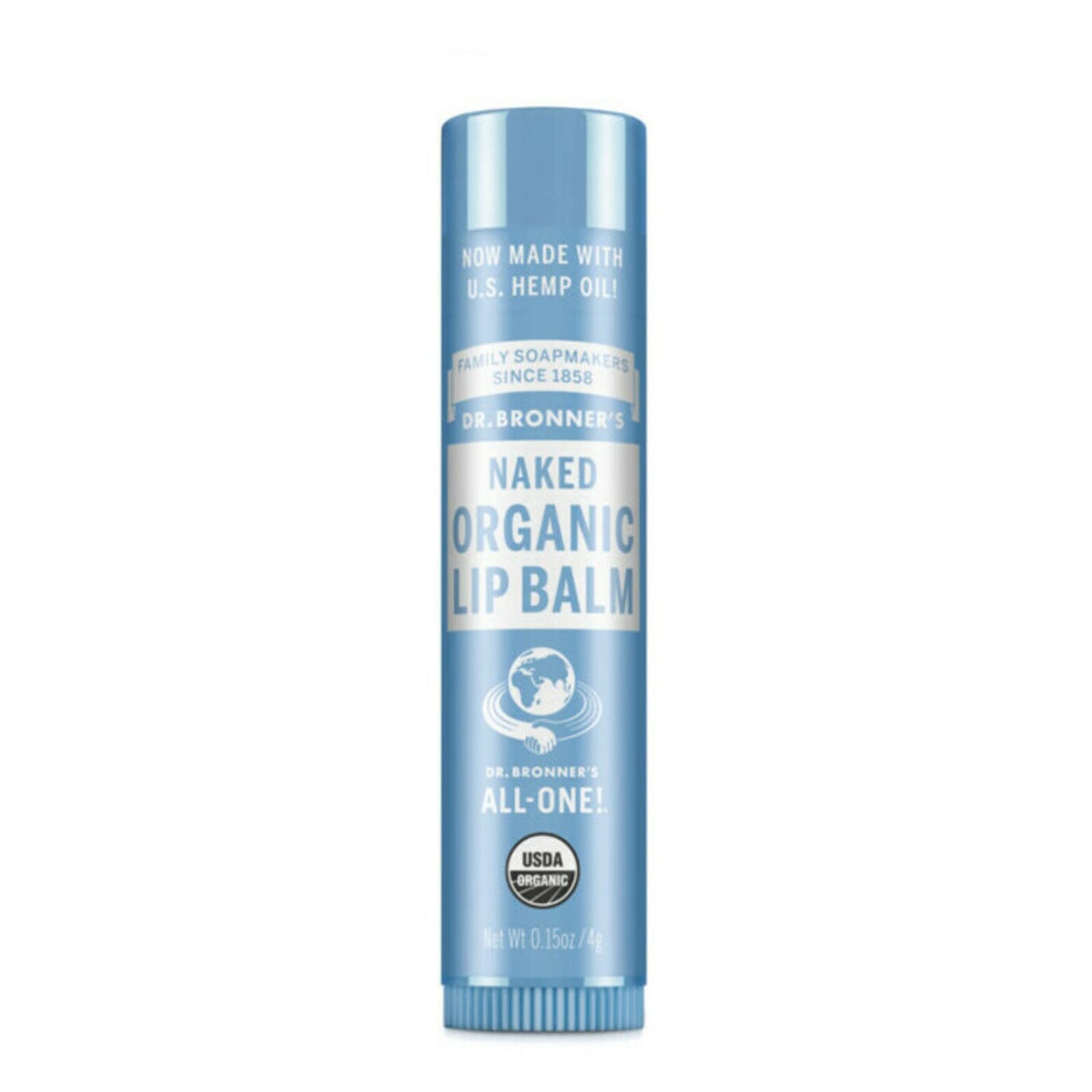 Dr. Bronner's Organic Lip Balm-Naked-0.15 oz Beauty and Personal Care Dr. Bronner's