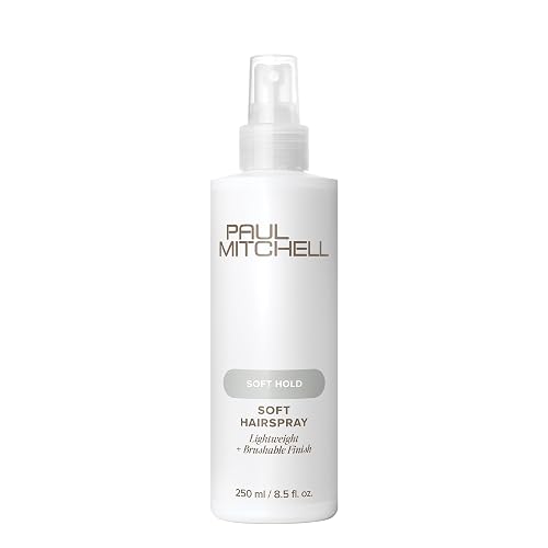 Paul Mitchell Soft Hairspray, Lightweight, Soft Hold + Brushable Finish, For All Hair Types, 8.5 fl oz Beauty & Personal Care Paul Mitchell