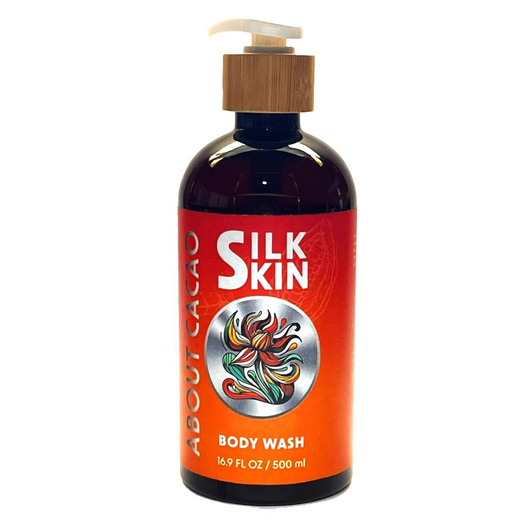 AboutCacao Silk Skin Body Wash, 16.9 fl oz Beauty & Personal Care AboutCacao