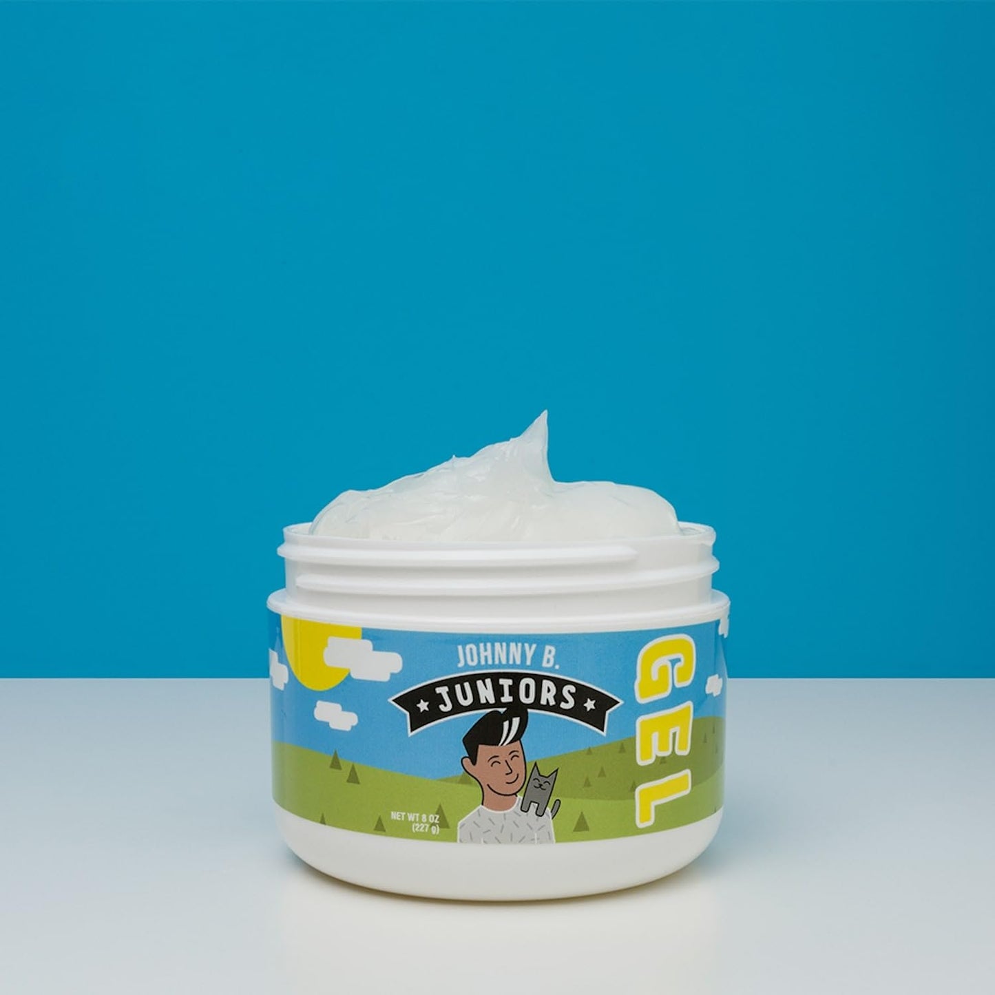 JOHNNY B. Juniors Hair Gel for Kids, No-Flake, Medium Hold 8 oz. Jar Beauty & Personal Care JOHNNY B.