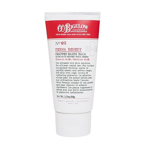 C.O. Bigelow Chapped Hands Balm, No. 1012 with Glycerin (40.3%) 1.7 oz, Hand Lotion Cream for Women and Men to Soften Dry Cracked Skin Beauty & Personal Care C. O. Bigelow