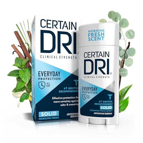 Certain Dri Everyday Strength Clinical Antiperspirant - 72-Hour Sweat & Odor Protection for Excessive Sweating - Strong Deodorant for Men & Women Beauty and Personal Care Certain Dri