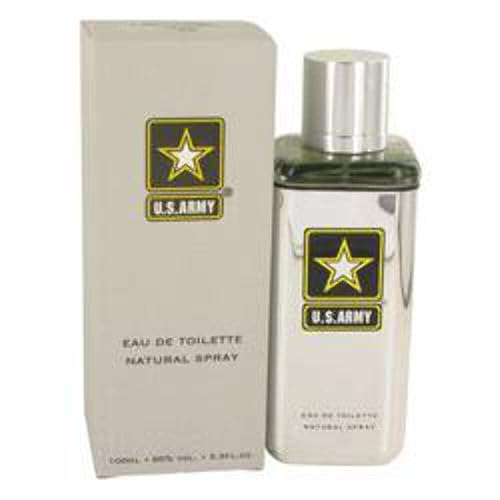 New Brand US Army Silver Eau de Toilette Spray for Men, 3.3 Ounce Beauty & Personal Care New Brand