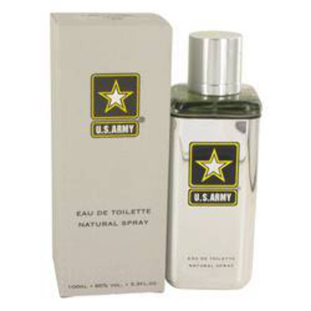 New Brand US Army Silver Eau de Toilette Spray for Men, 3.3 Ounce Beauty & Personal Care New Brand