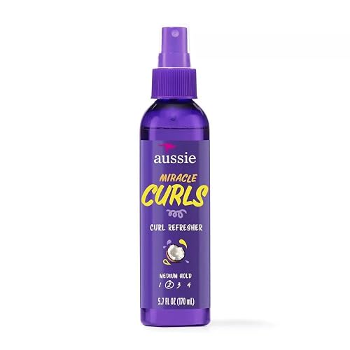 Aussie Miracle Curls 2nd day Curl Activator Coconut & Jojoba Oil 8.5 fl oz (Pack of 2) Beauty & Personal Care Aussie