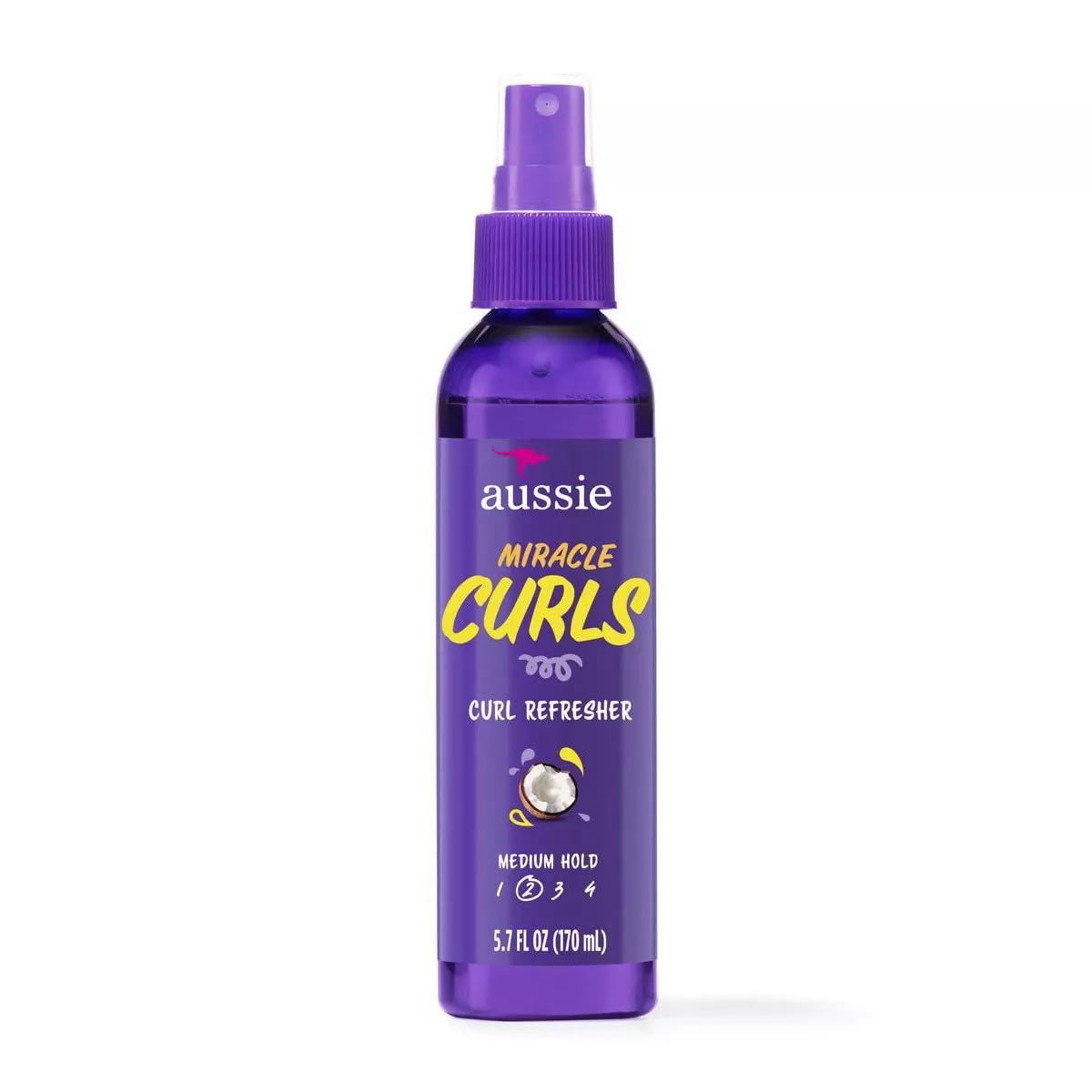 Aussie Miracle Curls 2nd day Curl Activator Coconut & Jojoba Oil 8.5 fl oz (Pack of 2) Beauty & Personal Care Aussie