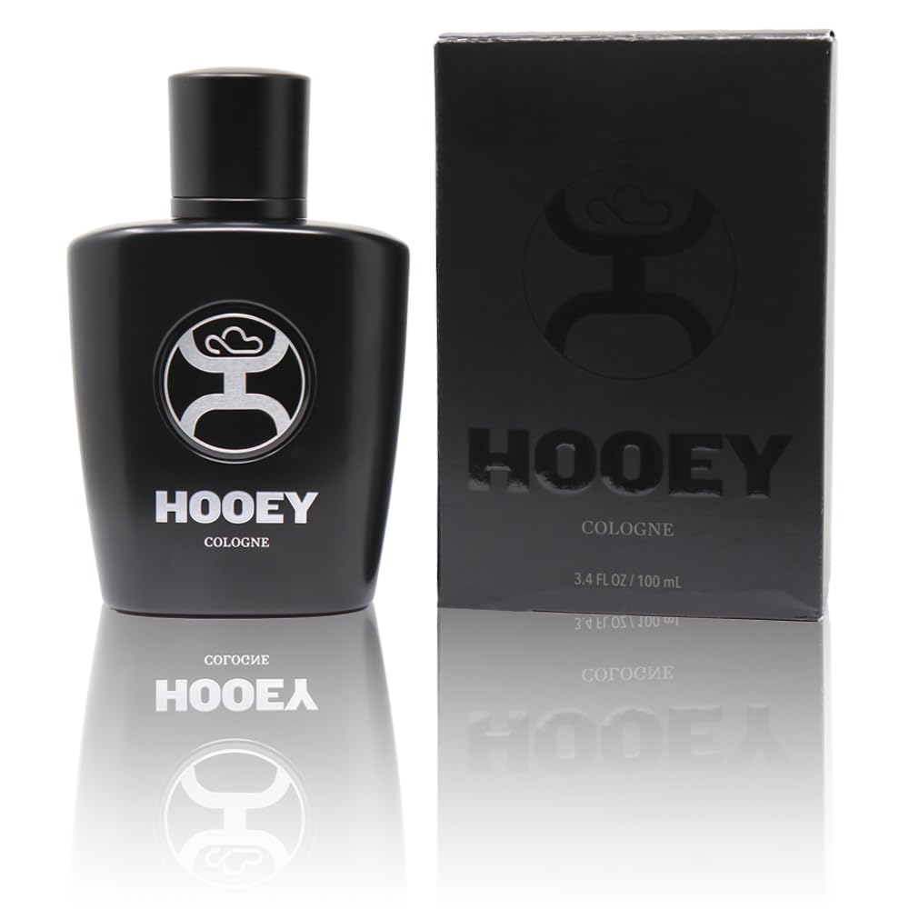 HOOEY Men's Cologne Spray - Clean & Fresh Scent with Notes of Bergamot, Lemon Oil, Leather, Sandalwood & Musk - Long-Lasting Cologne for Men - Travel Beauty & Personal Care HOOEY