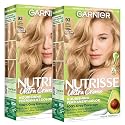 Garnier Nutrisse Ultra Crème Hair Color, Permanent Hair Dye with 100% Gray Coverage, Vegan & Cruelty-Free, 93 Light Golden Blonde (Honey Butter), 2 Beauty & Personal Care Garnier