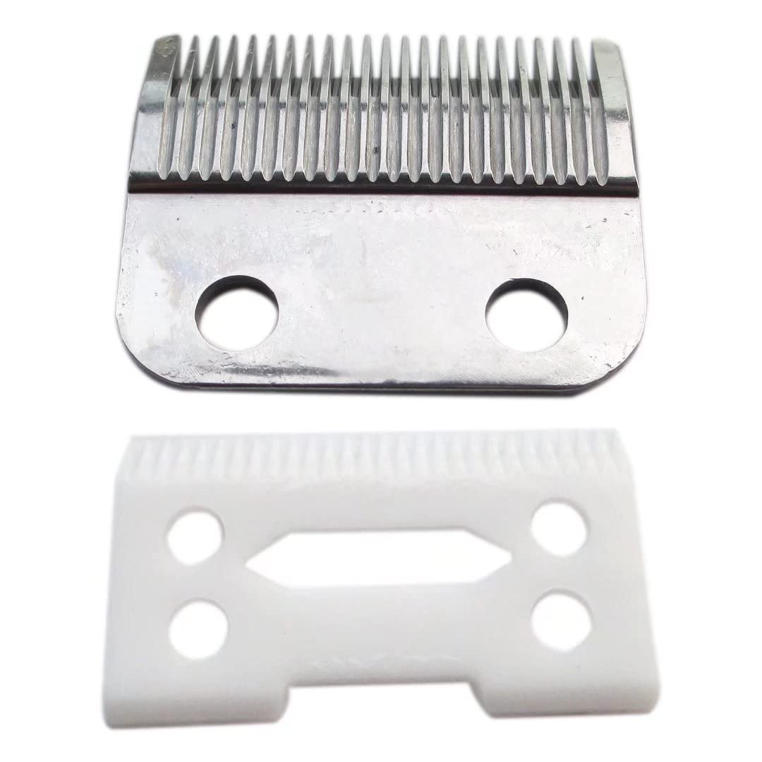 Silver Adjustable Replacement Blades Set #1006-30-15-10 Compatible with Wahl Super Taper #8400 Hair Clippers Beauty and Personal Care XSPANDER